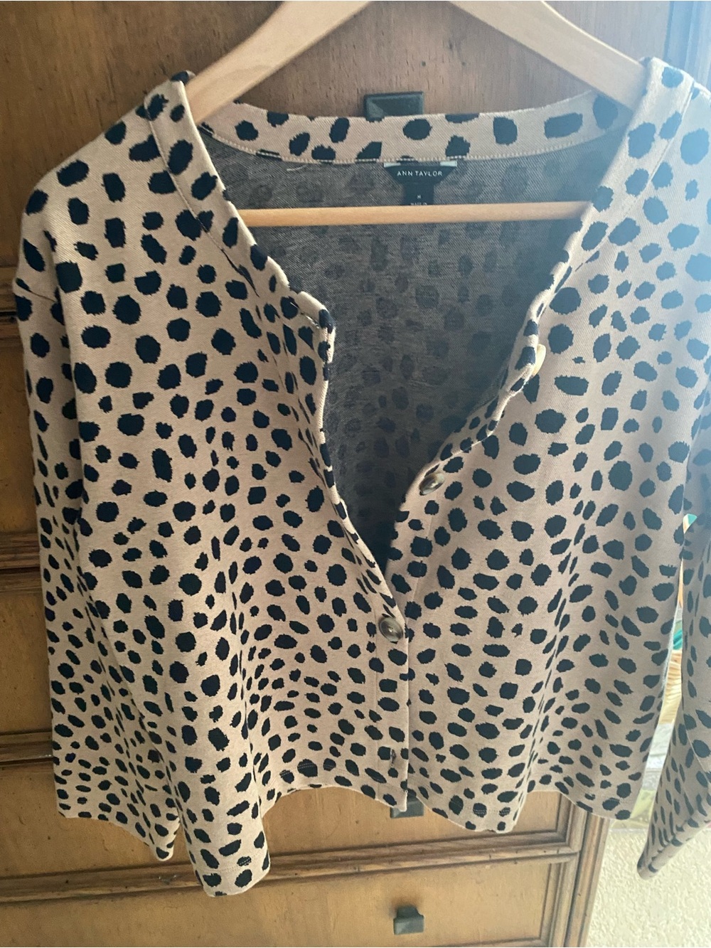 Ann Taylor button up sweater/ top - Picture 4 of 10